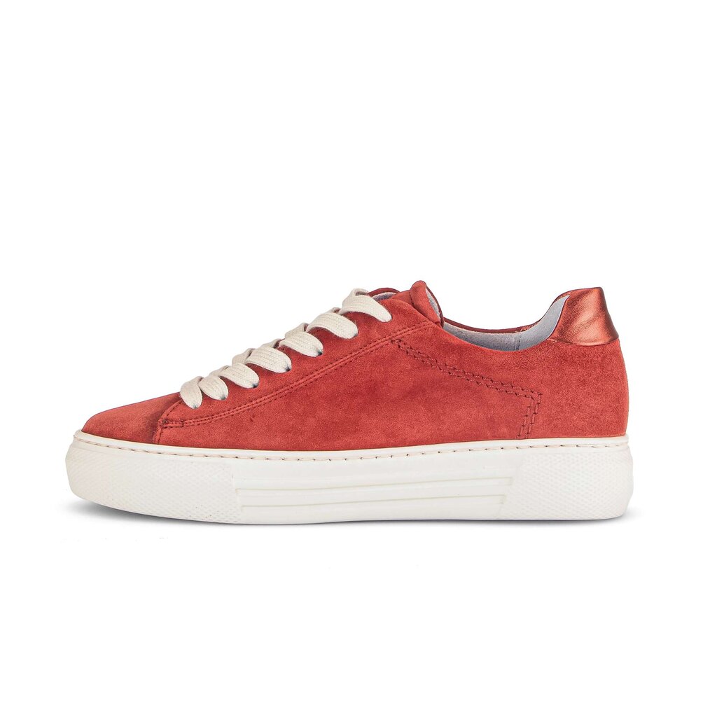 Lage sneaker rood