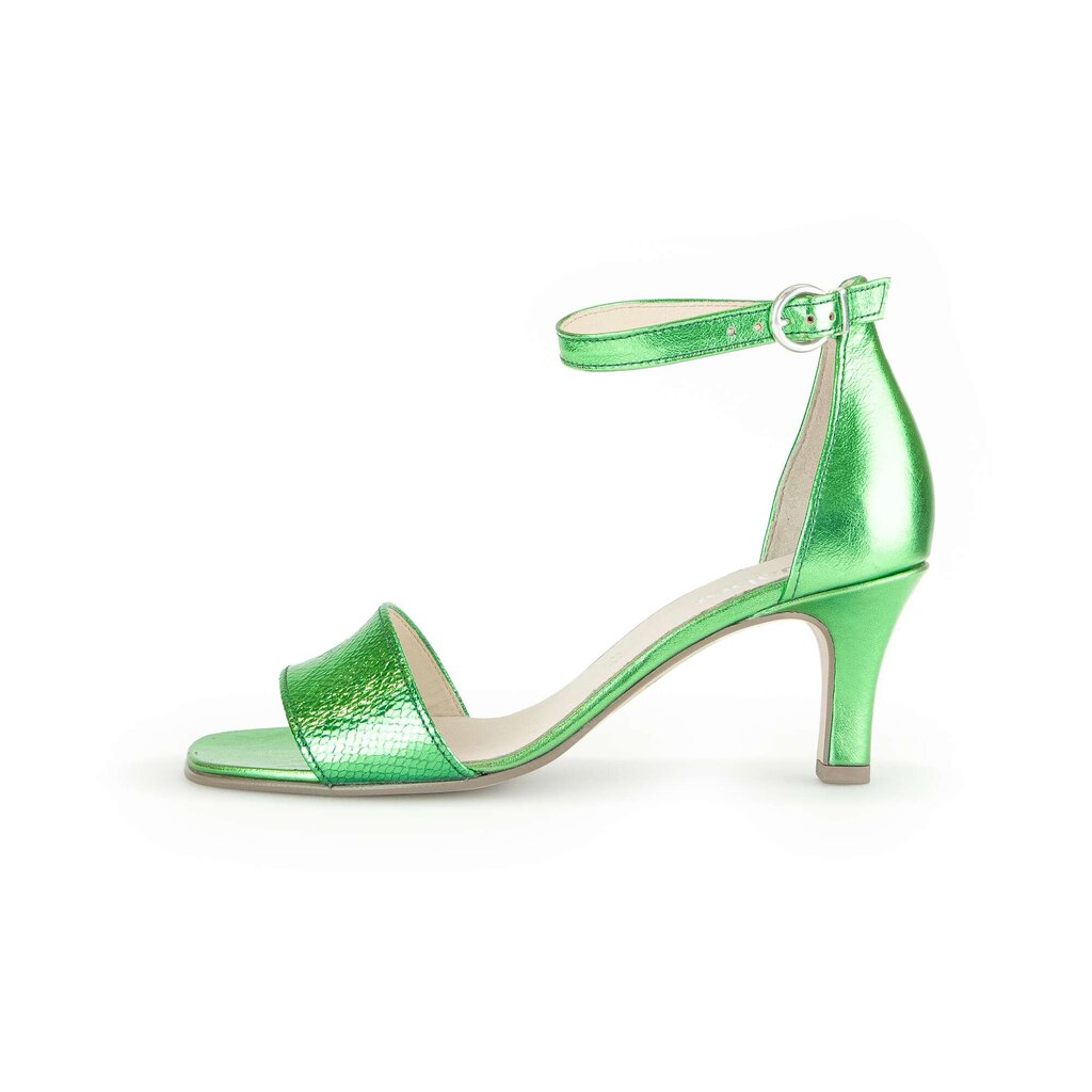 Sandal met riempjes groen