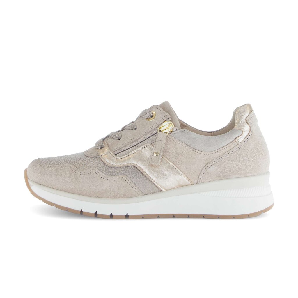 Lage sneaker beige