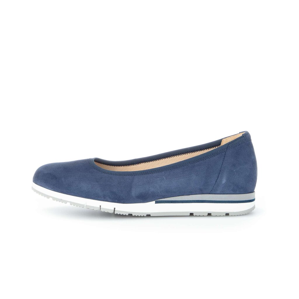 Sportieve ballerina blauw