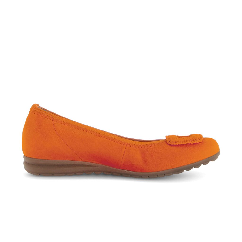 Sportieve ballerina oranje