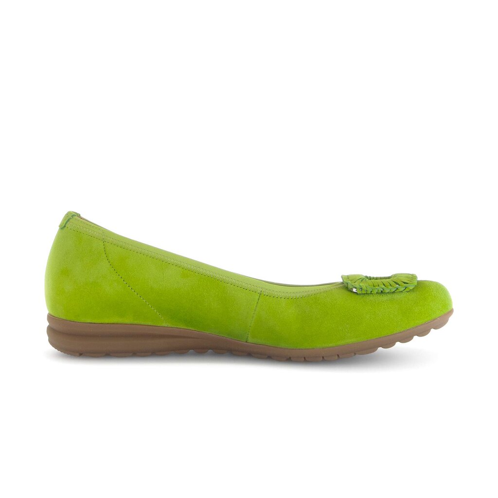 Sportieve ballerina groen