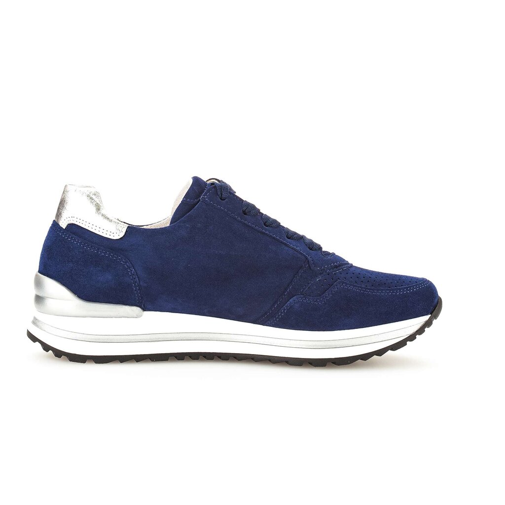 Lage sneaker blauw