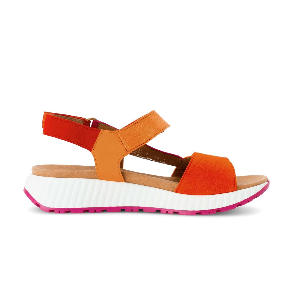 Sandal met riempjes multicolour