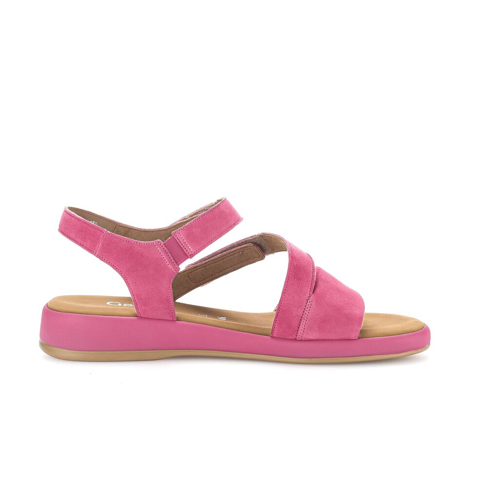 Sandal met riempjes roze