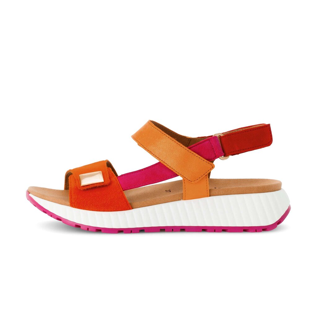 Sandal met riempjes multicolour