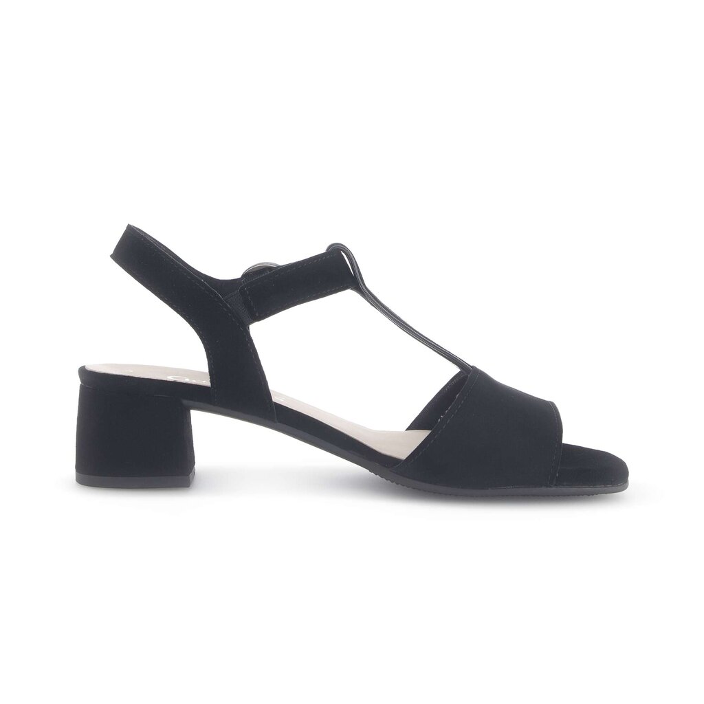 Sandal met riempjes zwart