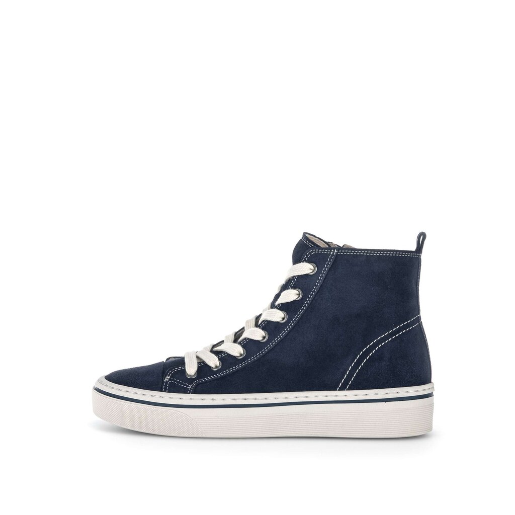 Hoge sneaker blauw