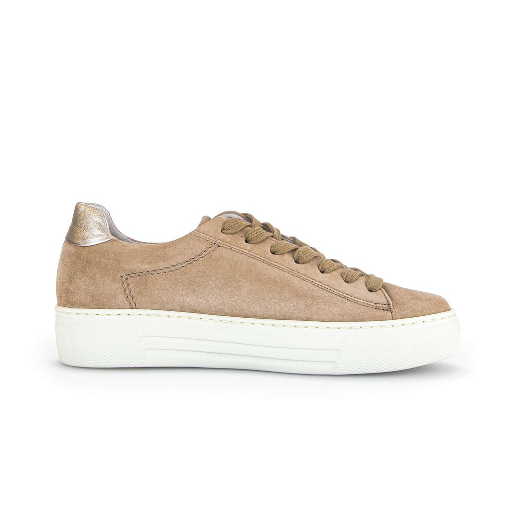 Lage sneaker beige