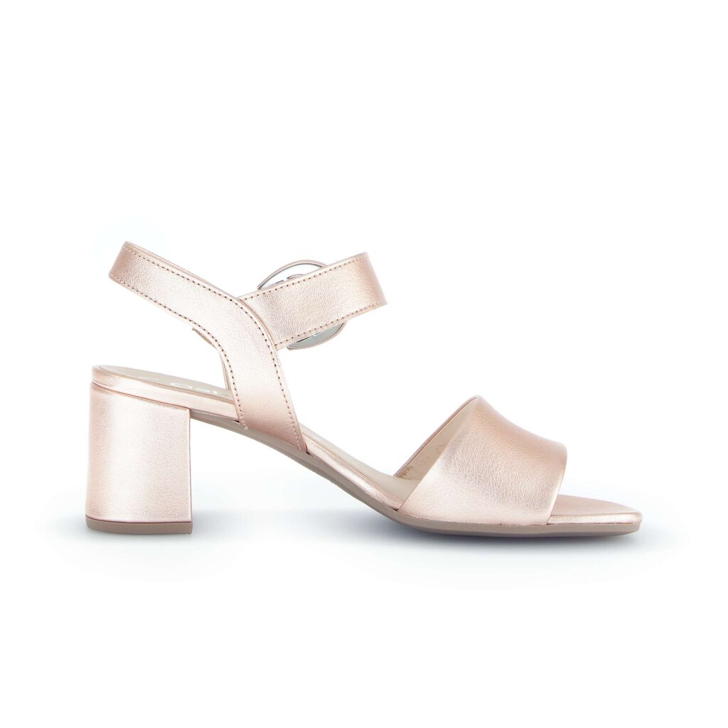 Sandal met riempjes rose