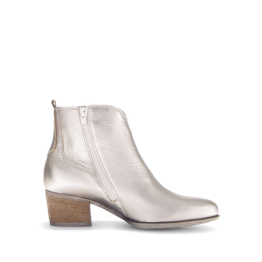 Elegante enkellaarsjes goud