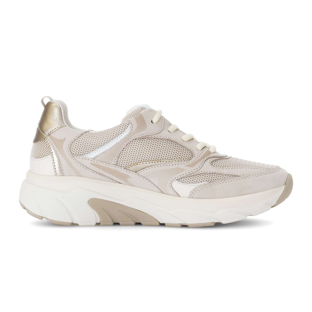 Lage sneaker beige