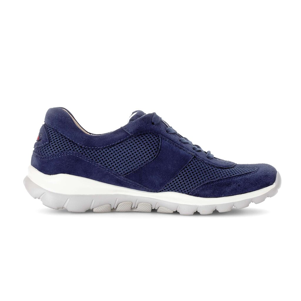 Lage sneaker blauw