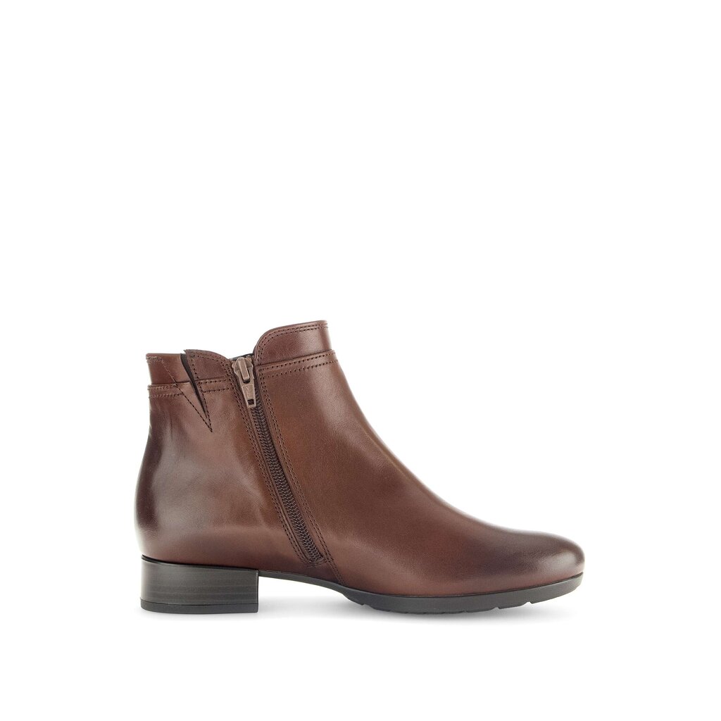 Elegante enkellaarsjes bruin