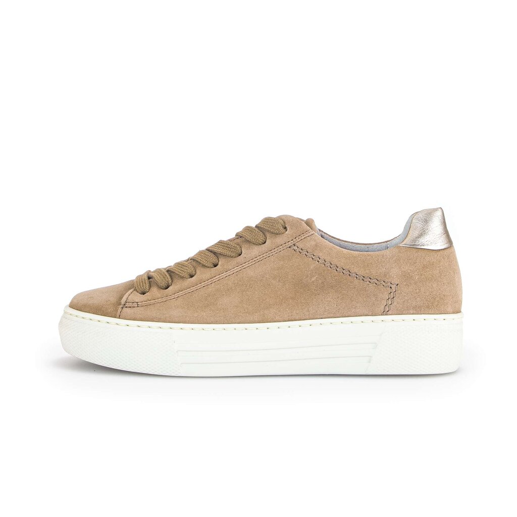 Lage sneaker beige