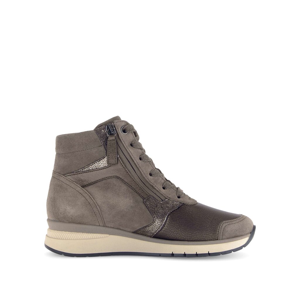 Sportief enkellaarsje brons