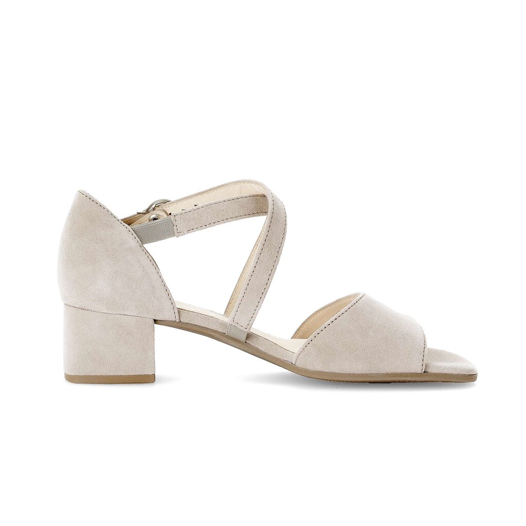 Sandal met riempjes grijs