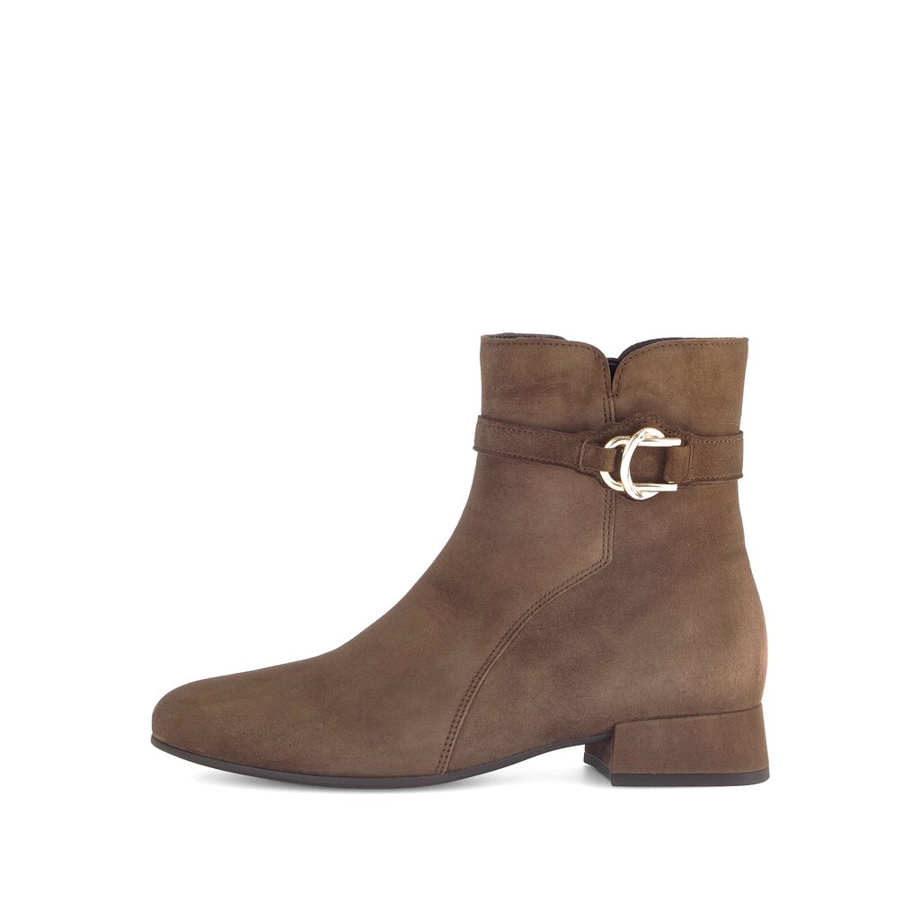 Elegante enkellaarsjes bruin