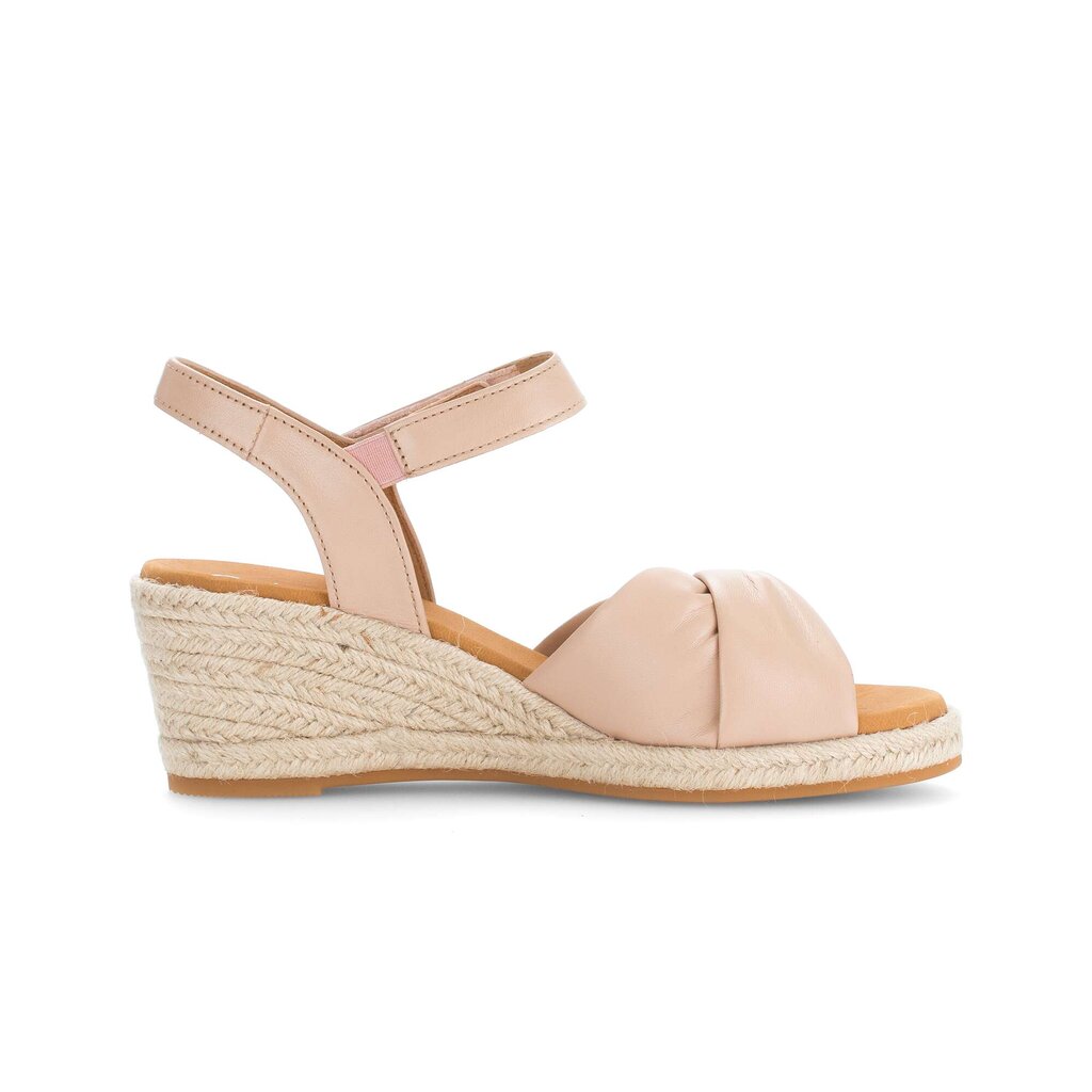 Sandaleno met sleehak rose