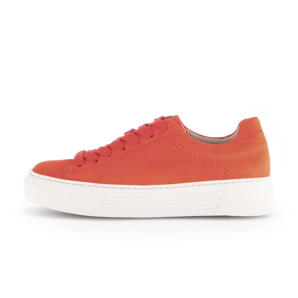 Lage sneaker oranje
