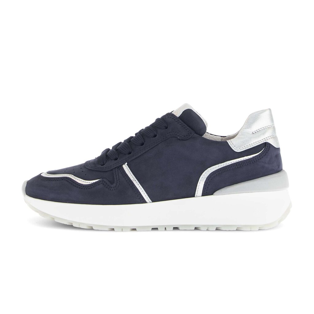 Lage sneaker blauw