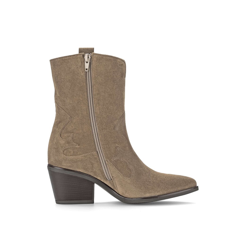 Elegante enkellaarsjes bruin