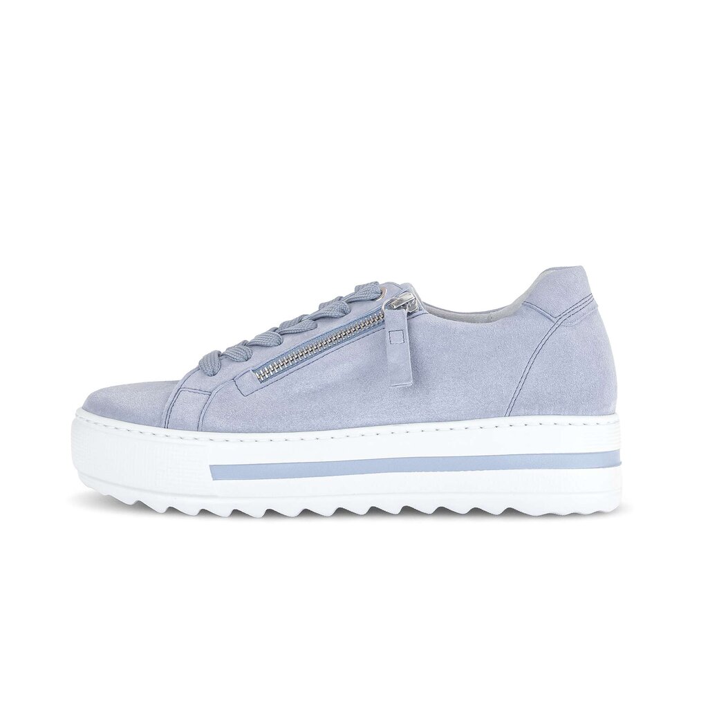 Lage sneaker blauw