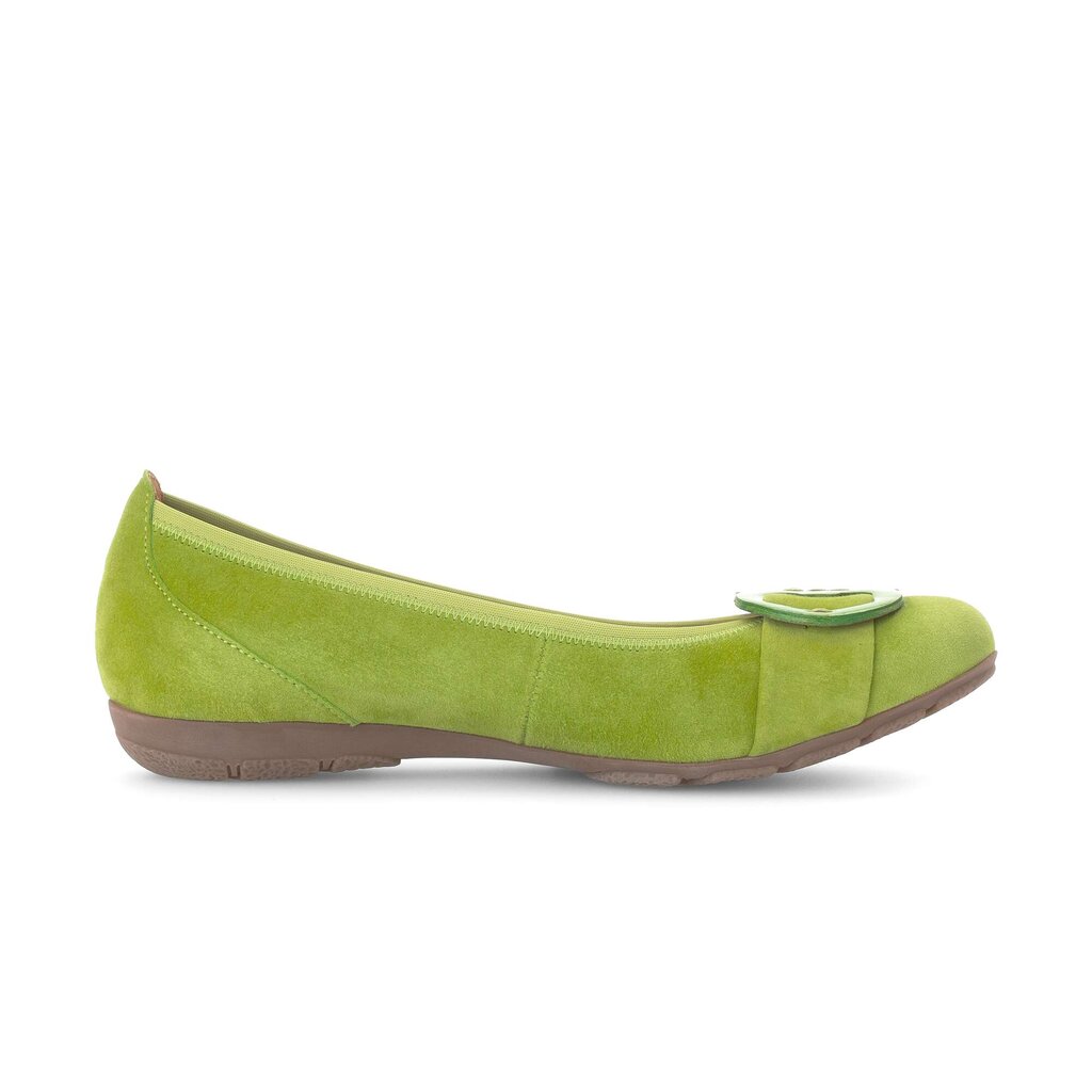 Sportieve ballerina groen