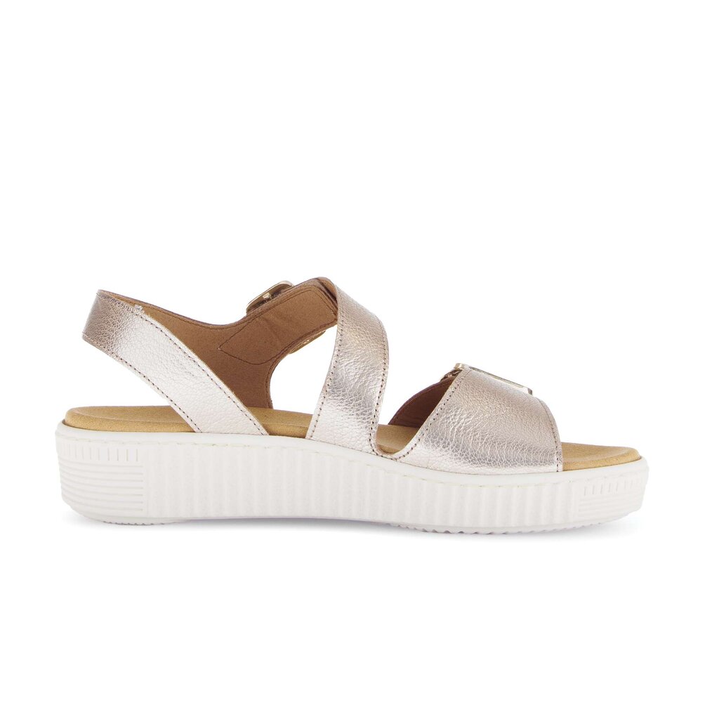 Sandale met plateauzool multicolour