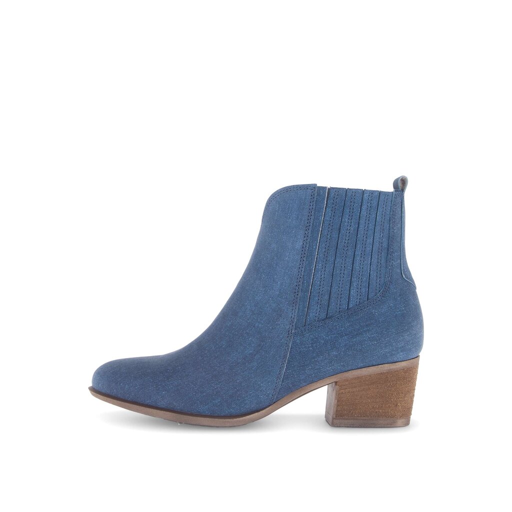 Elegante enkellaarsjes blauw