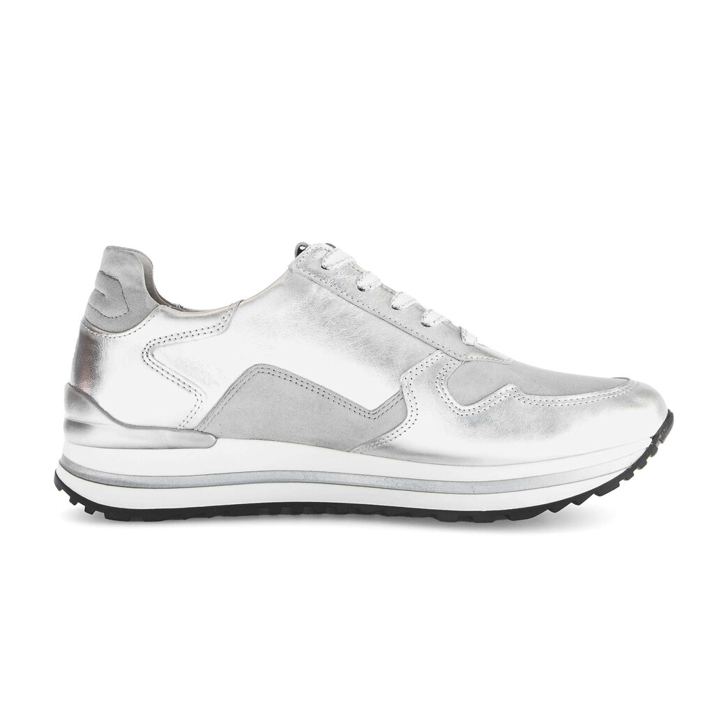 Lage sneaker zilver