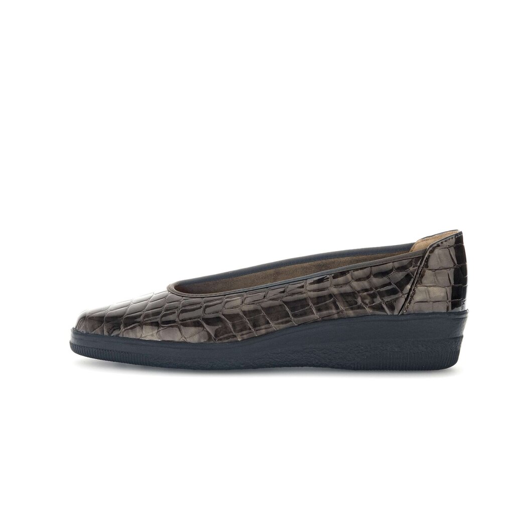 Sportieve ballerina bruin