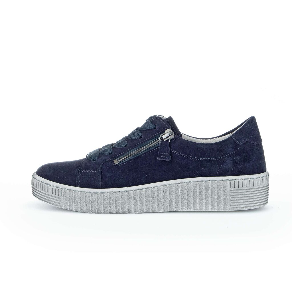 Lage sneaker blauw