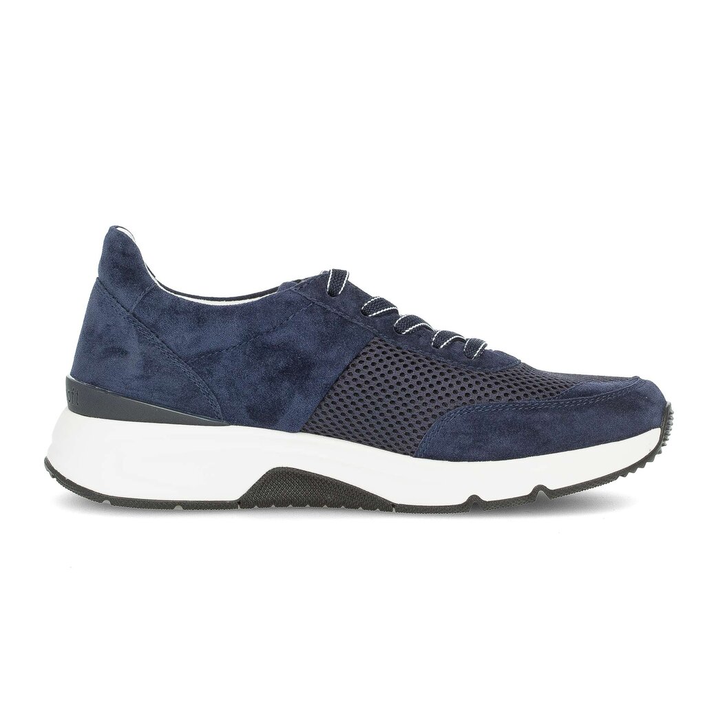 Lage sneaker blauw