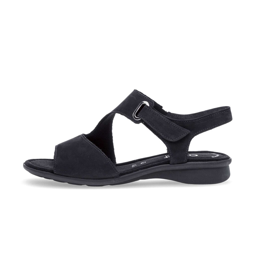 Sandal met riempjes blauw