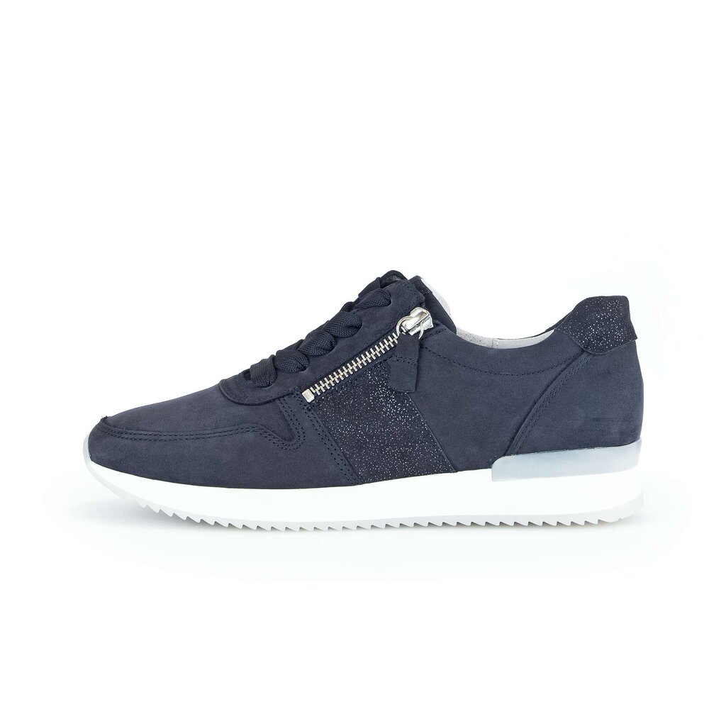Lage sneaker blauw