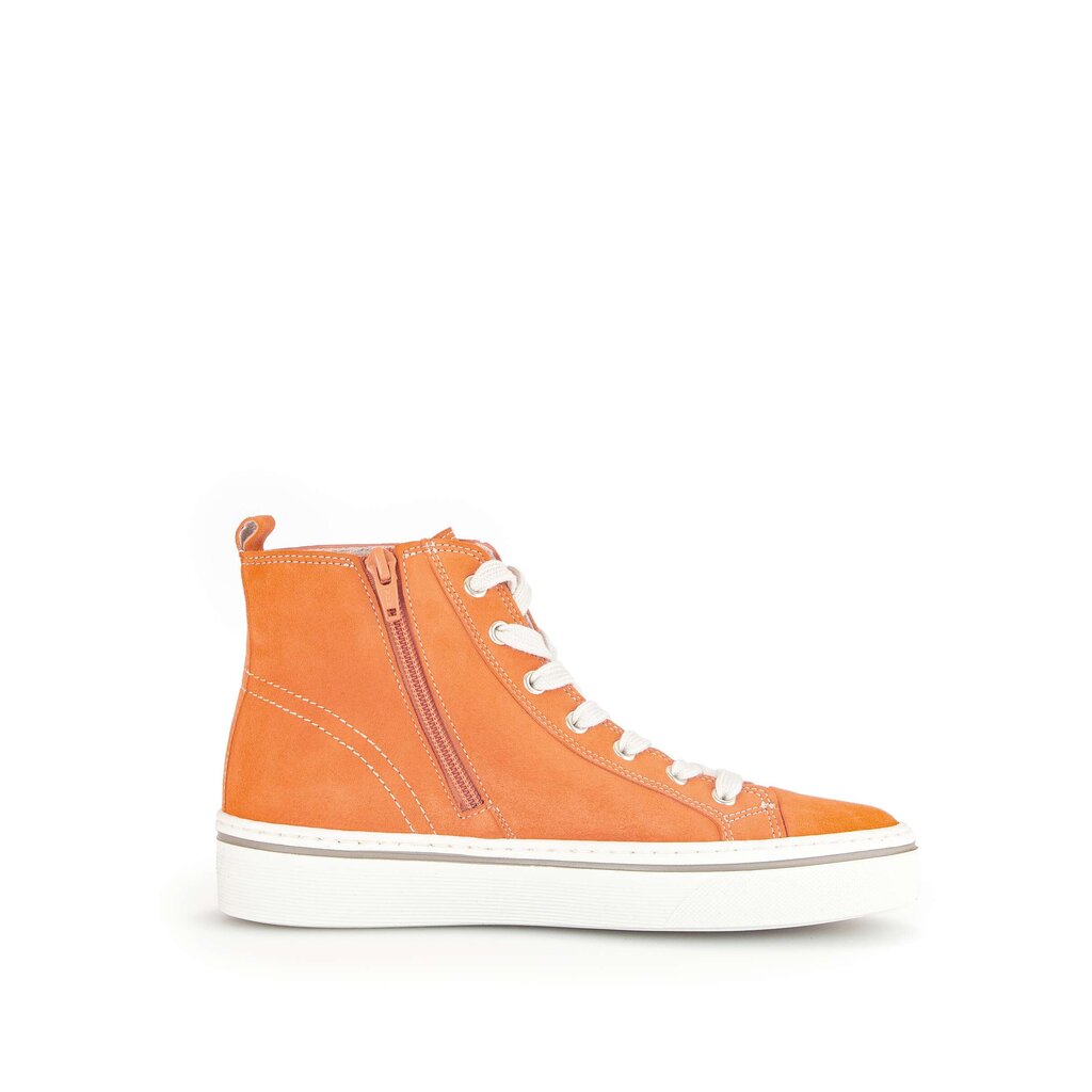 Hoge sneaker oranje