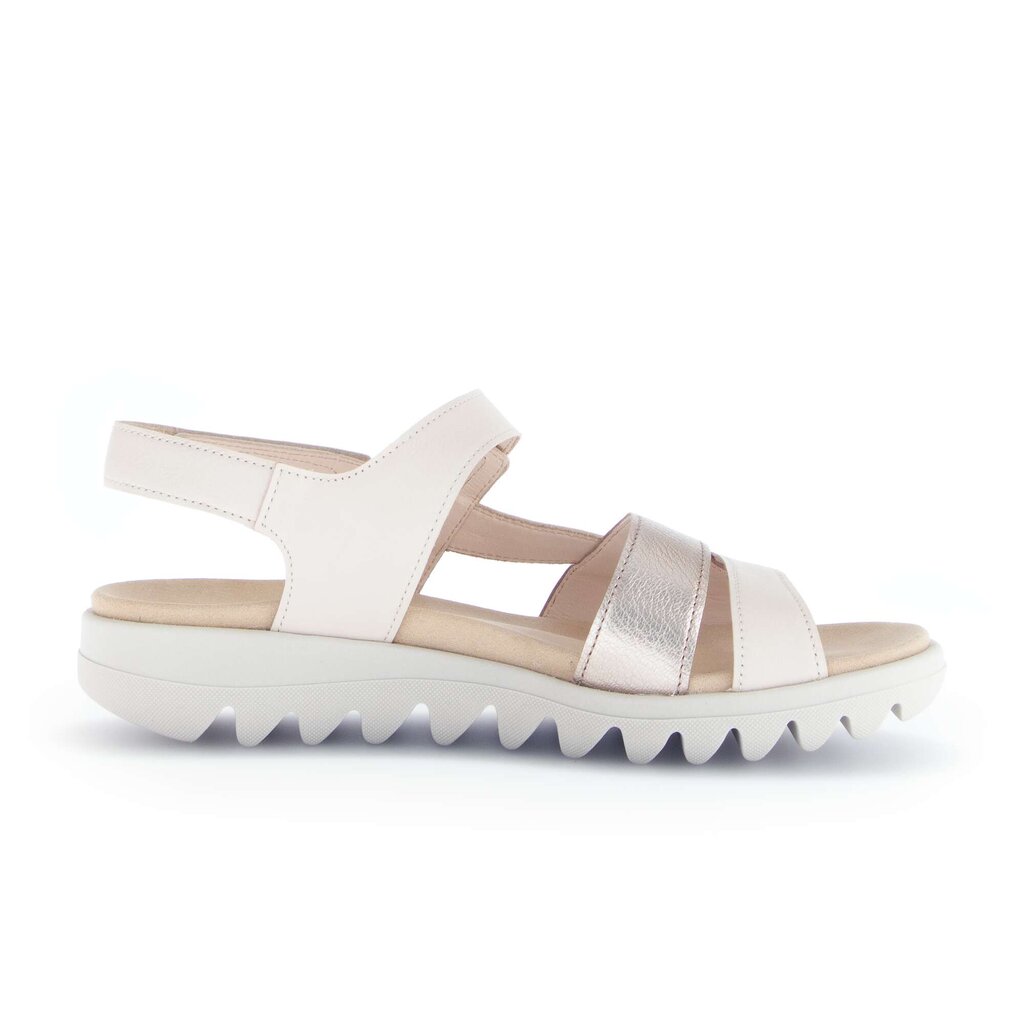 Sandal met riempjes rose