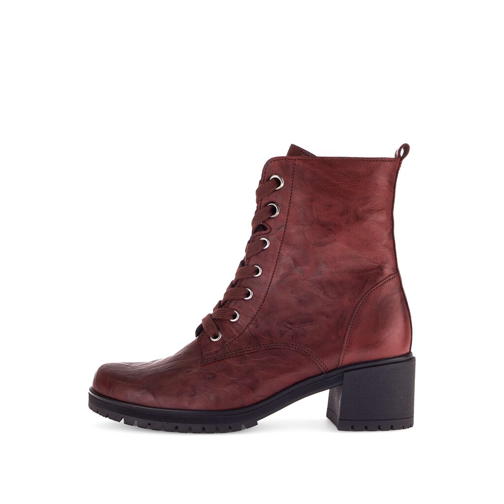 Enkellaarsjes met veter rood