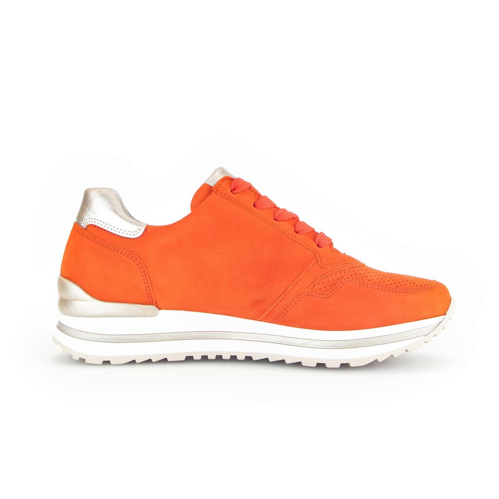 Lage sneaker oranje