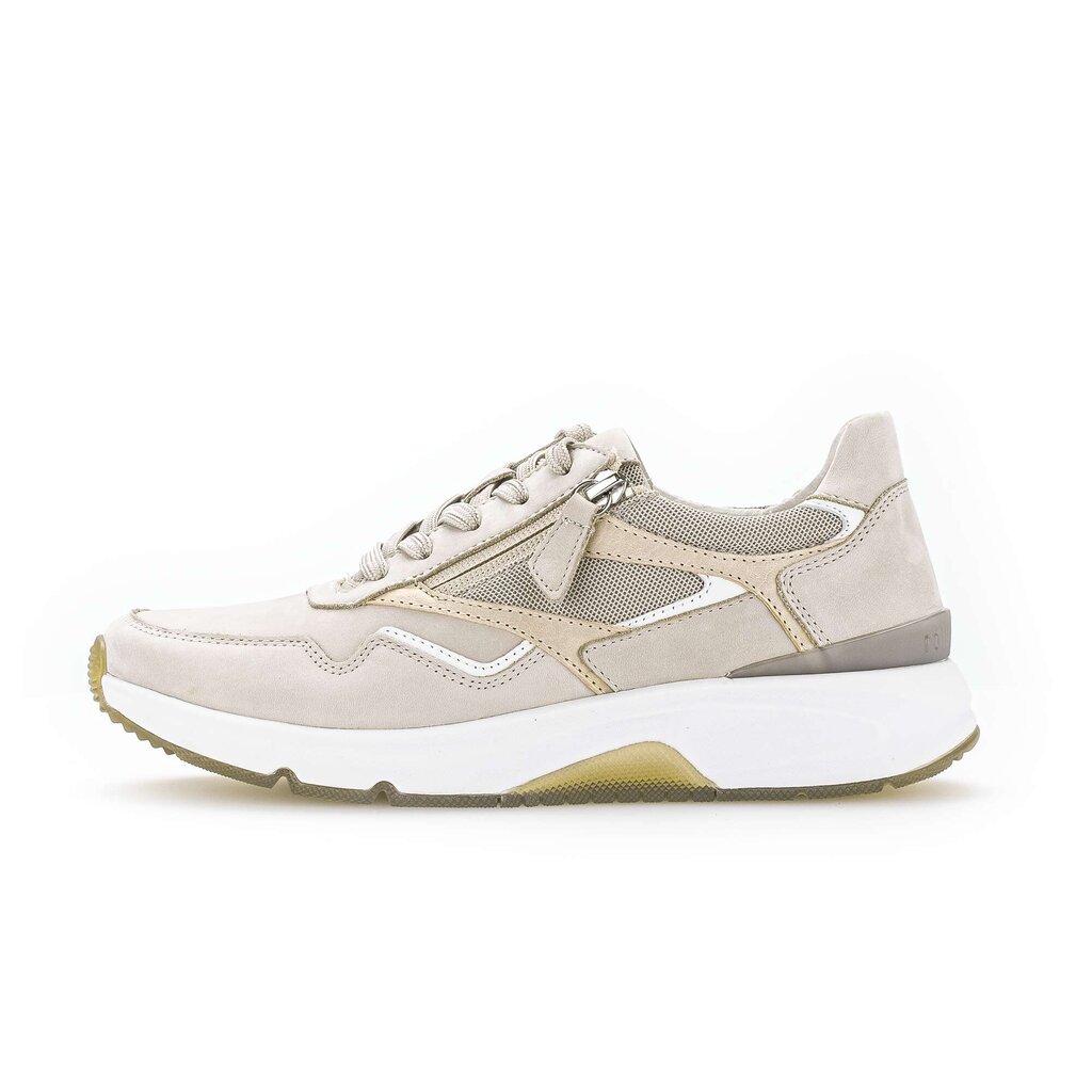 Lage sneaker beige