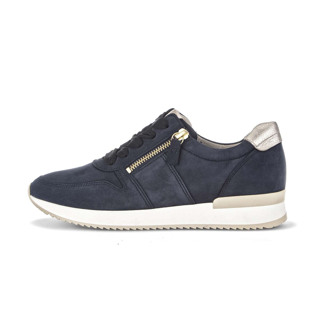 Lage sneaker blauw