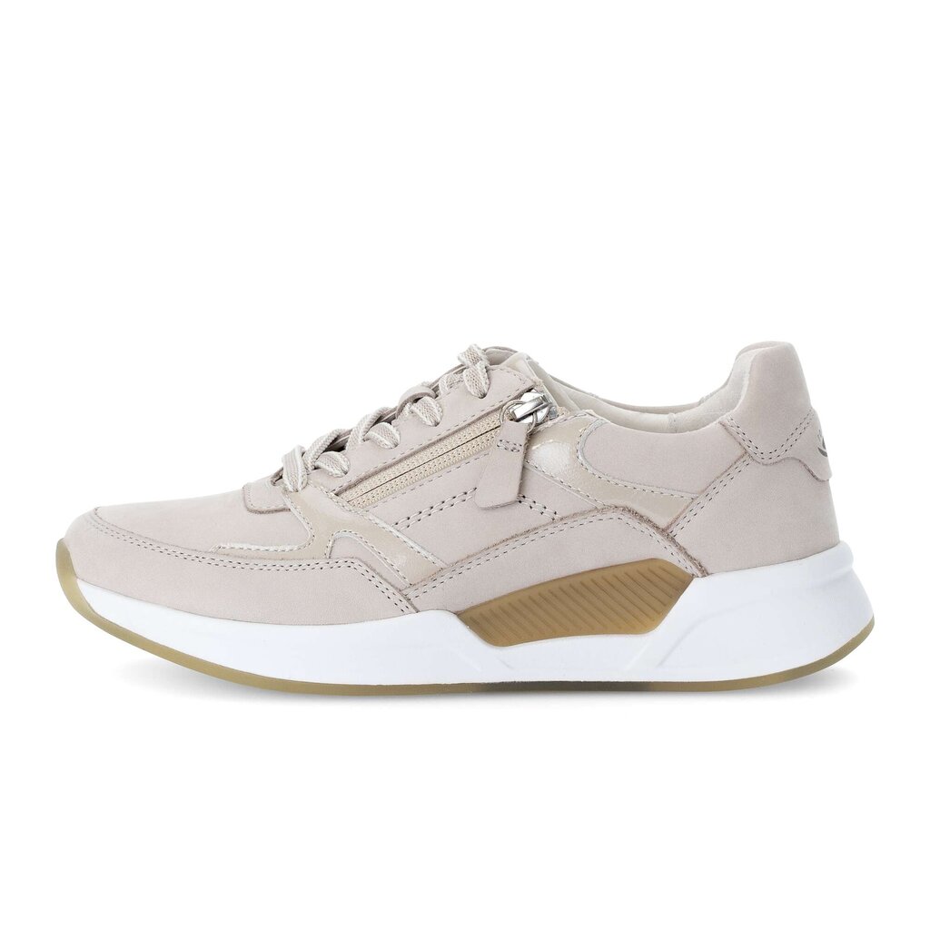 Lage sneaker beige