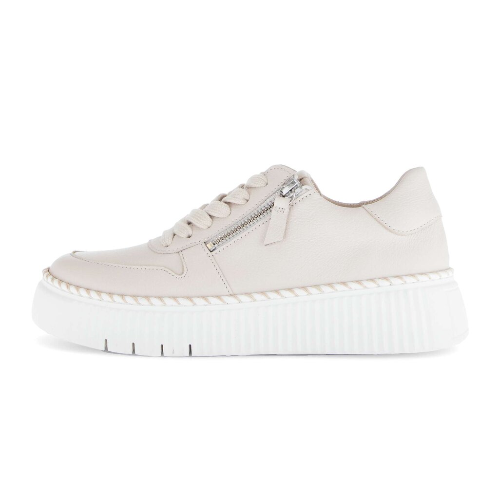 Lage sneaker beige