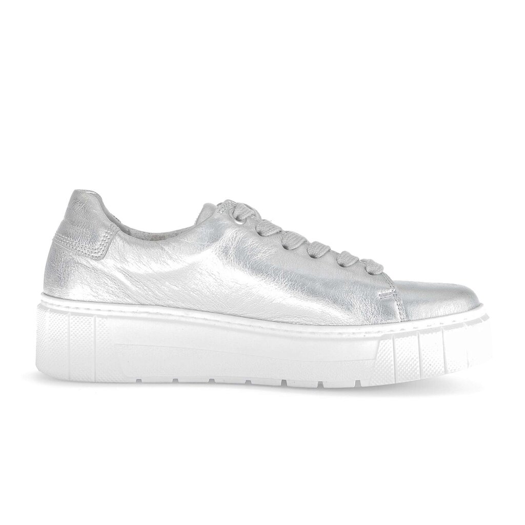 Lage sneaker zilver