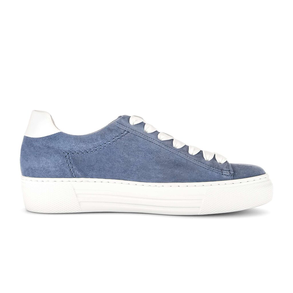 Lage sneaker blauw