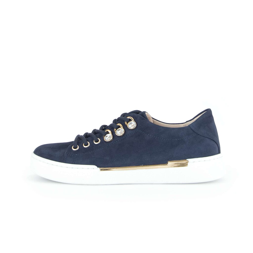 Lage sneaker blauw