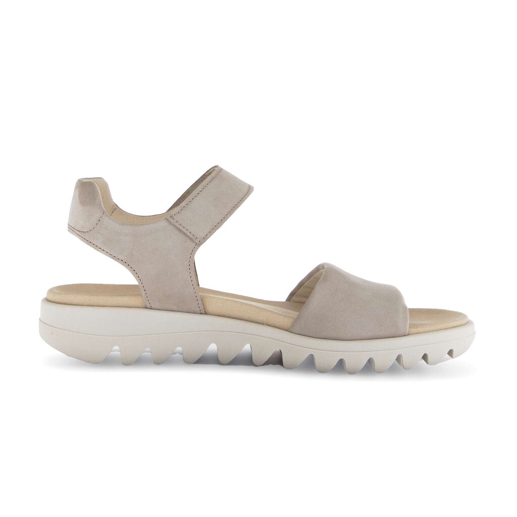 Sandal met riempjes grijs