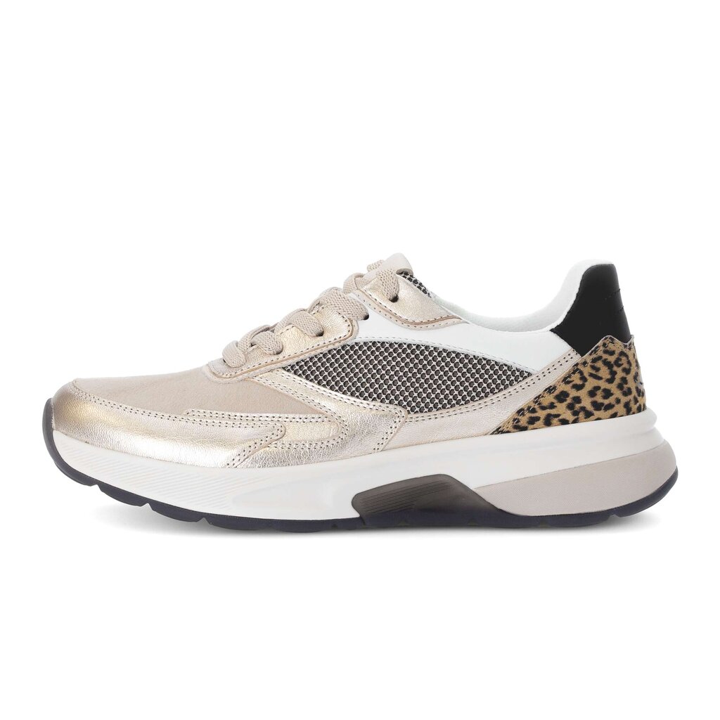 Lage sneaker beige