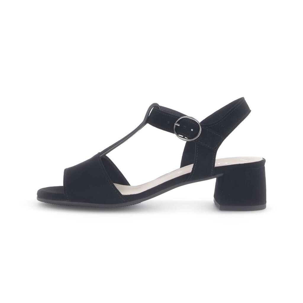 Sandal met riempjes zwart